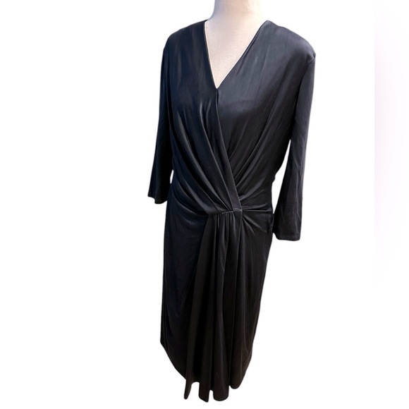 Hugo Boss Jersey openblue midi dress size M - Picture 2 of 15